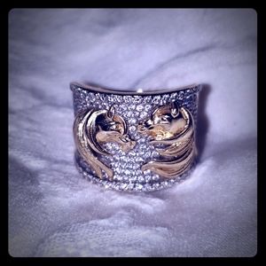 Diamond Horse 14k Ring Beverly Hills Gold